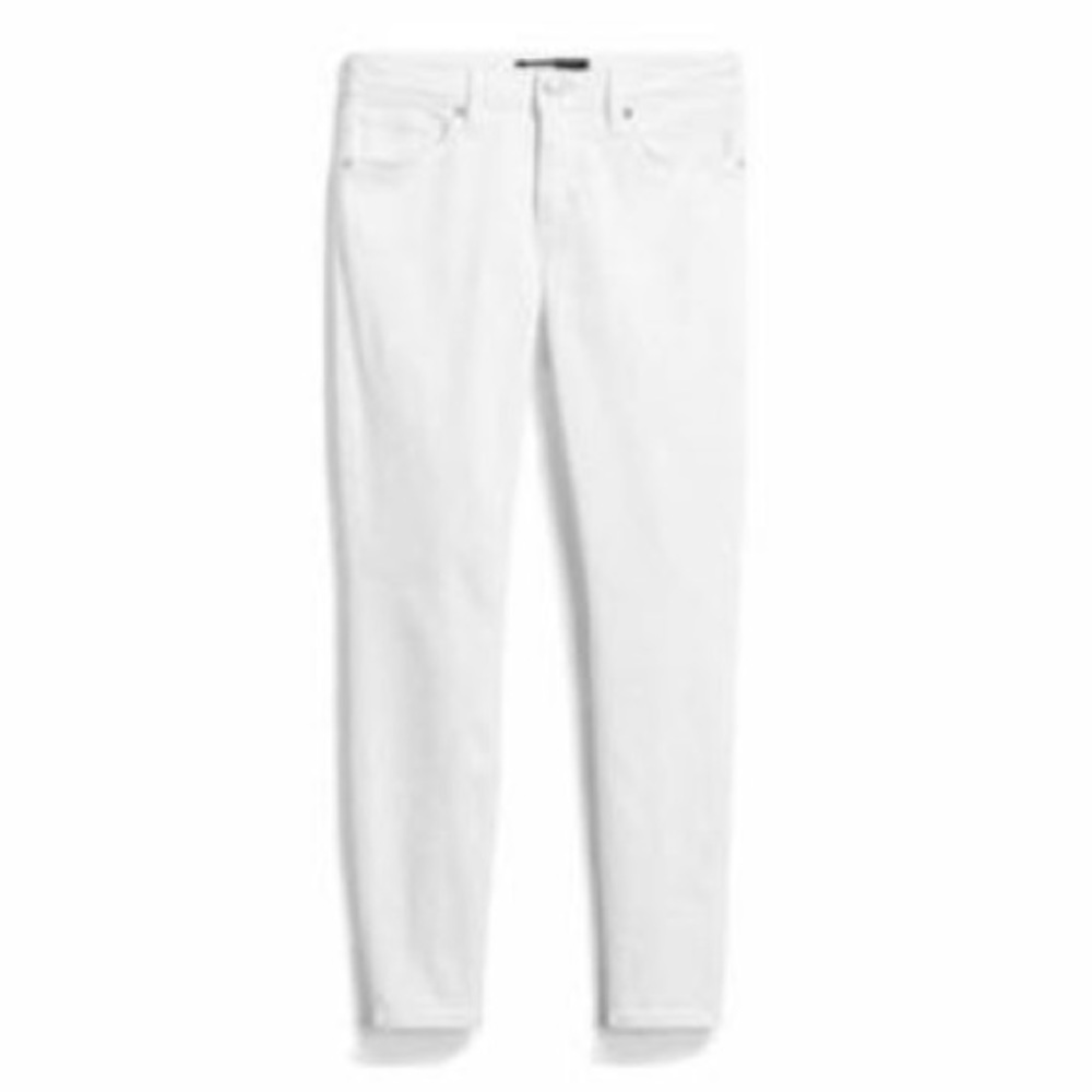 Just Black skinny white denim jeans